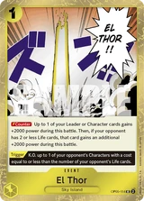 Card art for El Thor (OP05-114_p2)