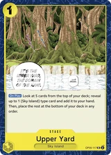 Card art for Upper Yard (OP05-117_p1)