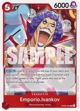Card art for Emporio.Ivankov (OP06-003_r1)