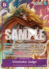 Card art for Vinsmoke Judge (Parallel) (OP06-062_p1)