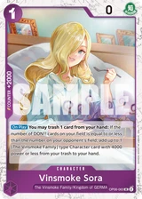 Card art for Vinsmoke Sora (OP06-063_p1)