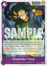 Card art for Vinsmoke Yonji (OP06-067_p2)