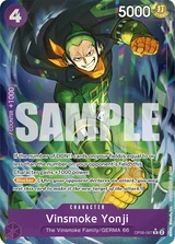Card art for Vinsmoke Yonji (OP06-067_p3)