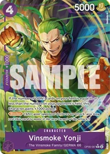 Card art for Vinsmoke Yonji (OP06-067_p4)