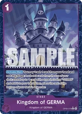 Card art for Kingdom of GERMA (OP06-079_p4)