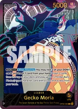 Card art for Gecko Moria (OP06-080_p2)