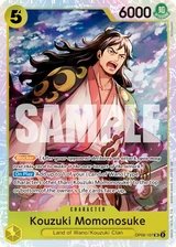 Card art for Kouzuki Momonosuke (OP06-107_r1)
