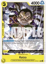 Card art for Raizo (OP06-112_r1)