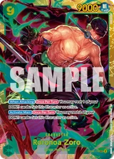 Card art for Roronoa Zoro (OP06-118_r2)