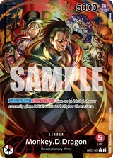 Card art for Monkey.D.Dragon (OP07-001_p1)