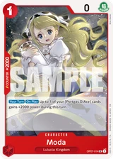 Card art for Moda (OP07-014_r1)