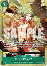 Card art for More Pizza!! (OP07-037_p1)