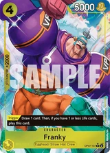 Card art for Franky (OP07-107_p1)