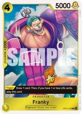 Card art for Franky (OP07-107_r1)