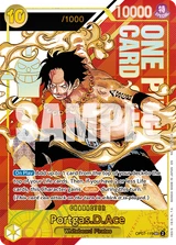 Card art for Portgas.D.Ace (OP07-119_p2)