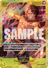 Card art for Portgas.D.Ace (OP07-119_r1)