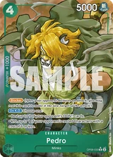 Card art for Pedro  (OP08-030_p1)