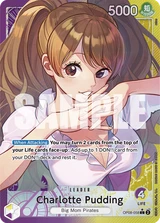 Card art for Charlotte Pudding  (OP08-058_p1)