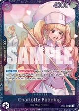 Card art for Charlotte Pudding (OP08-067_p2)