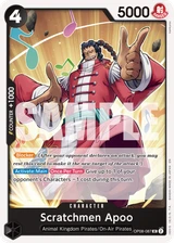 Card art for Scratchmen Apoo (OP08-087_r1)