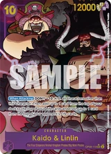 Card art for Kaido &amp; Linlin  (OP08-119_p1)