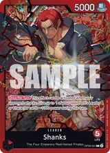 Card art for Shanks (OP09-001_p2)