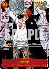 Card art for Shanks (OP09-004_p2)