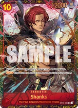 Card art for Shanks (OP09-004_p4)