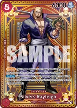 Card art for Silvers Rayleigh (OP09-005_p1)
