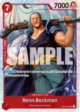 Card art for Benn.Beckman (OP09-009_r1)