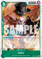 Card art for Sabo (OP09-027_p1)