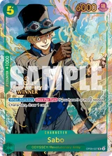 Card art for Sabo (OP09-027_p3)