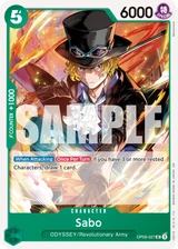 Card art for Sabo (OP09-027_r1)