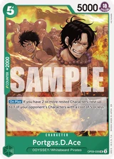 Card art for Portgas.D.Ace (OP09-035_r1)