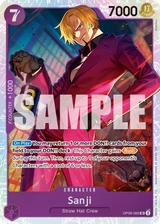 Card art for Sanji (OP09-065_r1)