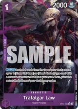 Card art for Trafalgar Law (OP09-069_p1)