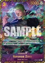 Card art for Roronoa Zoro (OP09-076_p1)