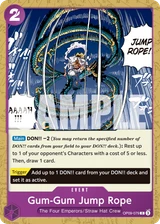 Card art for Gum-Gum Jump Rope (OP09-079_r1)