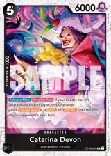 Card art for Catarina Devon (OP09-084_p1)