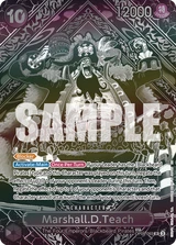 Card art for Marshall.D.Teach (OP09-093_p5)