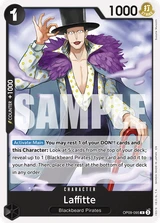 Card art for Laffitte (OP09-095_r1)