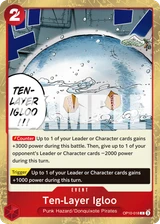 Card art for Ten-Layer Igloo (OP10-018_p2)