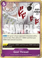 Card art for God Thread (OP10-079_p1)