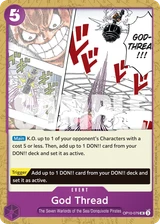 Card art for God Thread (OP10-079_r1)