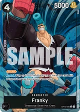 Card art for Franky (OP10-090_p1)