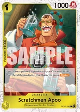 Card art for Scratchmen Apoo (OP10-108_p1)
