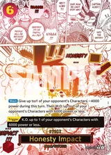 Card art for Honesty Impact (OP11-018_p1)