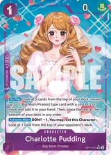 Card art for Charlotte Pudding (OP11-070_p1)