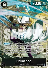 Card art for Helmeppo (OP11-092_p1)