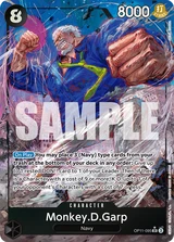 Card art for Monkey.D.Garp (OP11-095_p1)